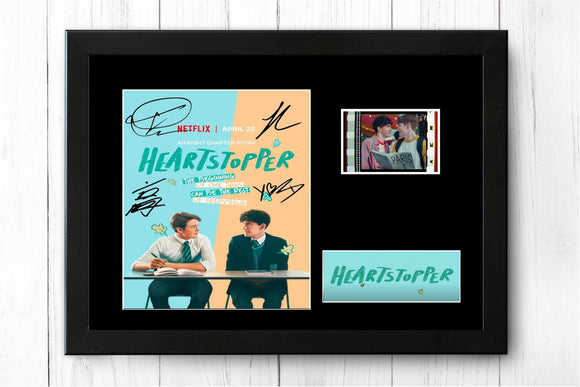 Heartstopper Signed Film Cell Display Stunning Gift Memorabilia + COA