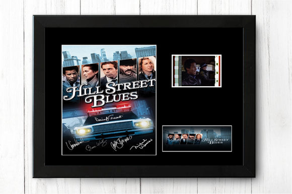 Hill Street Blues  Signed Film Cell Display Stunning Gift Memorabilia + COA