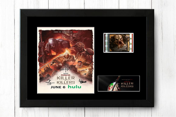 Predator: Killer of Killers Signed Film Cell  Stunning Gift Memorabilia + COA