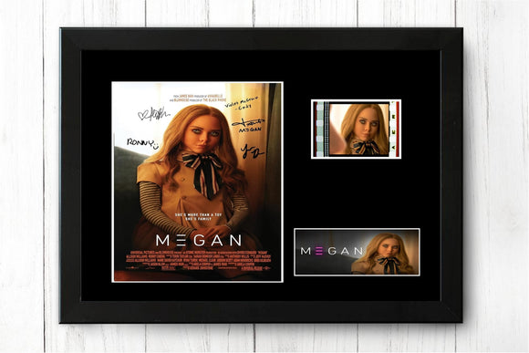 M3GAN Signed Film Cell  Stunning Gift Memorabilia + COA