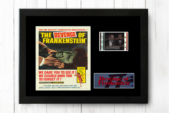 The Revenge of Frankenstein 35mm Framed Film Cell Display