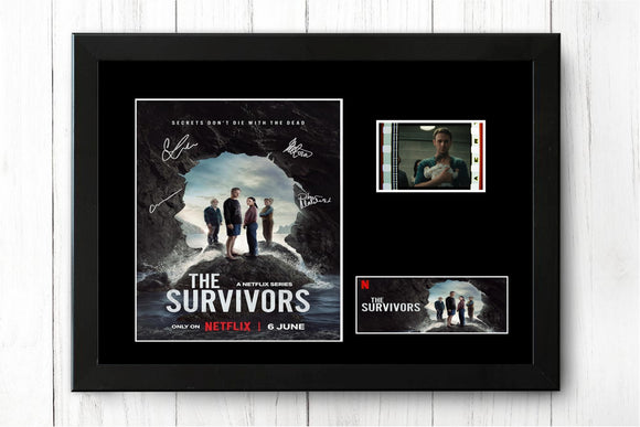 The Survivors Stunning Film Cell  Signed Memorabilia + COA