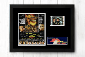 The Towering Inferno Stunning Film Cell  Signed Memorabilia + COA