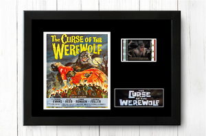 The Curse of The Werewolf 35mm Framed Film Cell Display