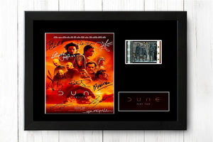 Dune 2 35mm Framed Film Cell Display Signed