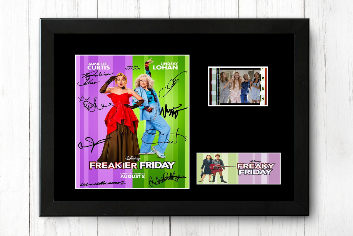 Freaky Friday 35mm Framed Film Cell Display Signed – ReelFilmCells