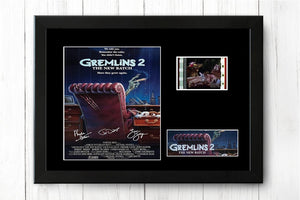 Gremlins 2 35mm Framed Film Cell Display Signed