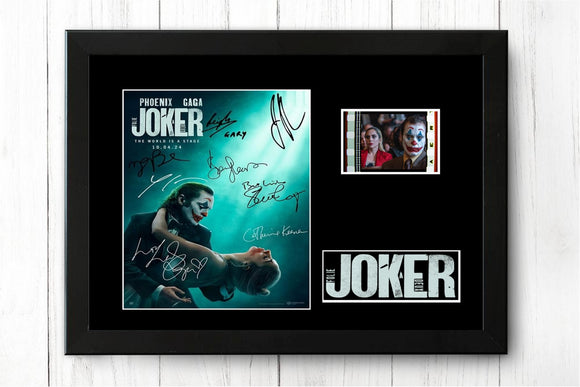 Joker: Folie à Deux 35mm Framed Film Cell Display Signed