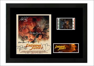 Indiana Jones and the Dial of Destiny 35mm Framed Film Cell Display Signed