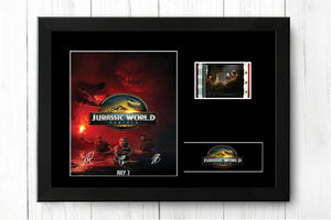 Jurassic World: Rebirth  Signed Film Cell  Stunning Gift Memorabilia + COA