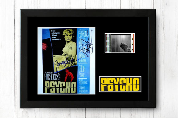 Psycho 35mm Framed Film Cell Display Signed