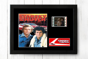 Starsky & Hutch 35mm Framed Film Cell Display Signed