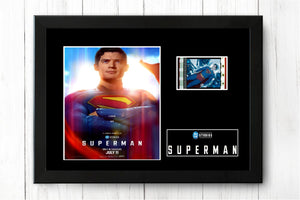 Superman S1 Original  Film Cell  Stunning Gift Memorabilia + COA