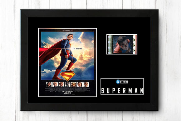 Superman S3 Original  Film Cell  Stunning Gift Memorabilia + COA (Copy) (Copy)
