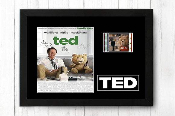 TED 35mm Framed Film Cell Display Signed