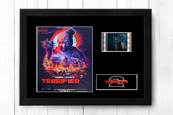 Terrifier 2 35mm Framed Film Cell Display Signed