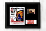 Texas Chainsaw Massacre 35mm Framed Film Cell Display