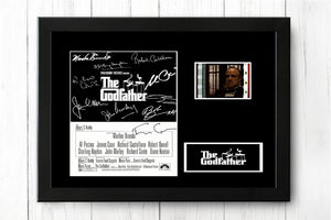 The Godfather 35mm Framed Film Cell Display Signed