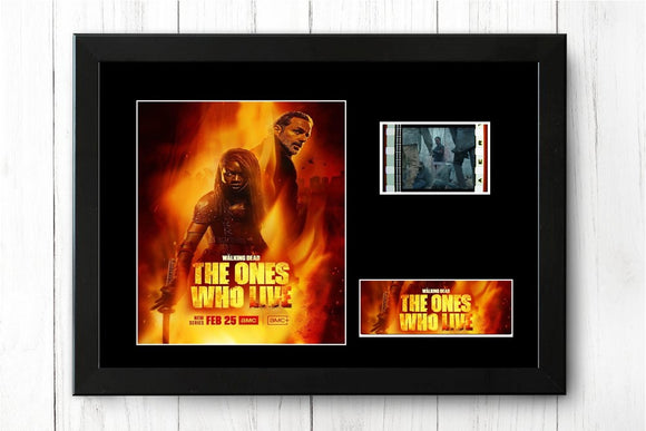 Walking Dead The Ones Who Live 35mm Framed Film Cell Display