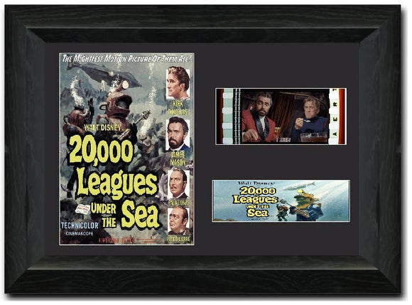 20,000 Leagues Under The Sea 35mm Framed Film Cell Display
