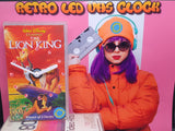 The Lion King Retro Original Backlit LED VHS Clock
