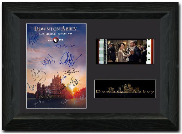 Downton Abbey 35mm Framed Film Cell Display