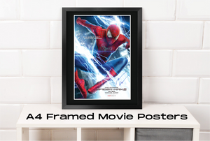 The Amazing Spider-Man 2 - Autographed A4 Movie Poster