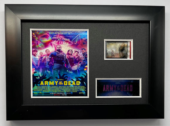 Army of the Dead S2 35mm Framed Film Cell Display