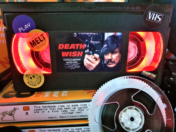 Death Wish Retro VHS Lamp