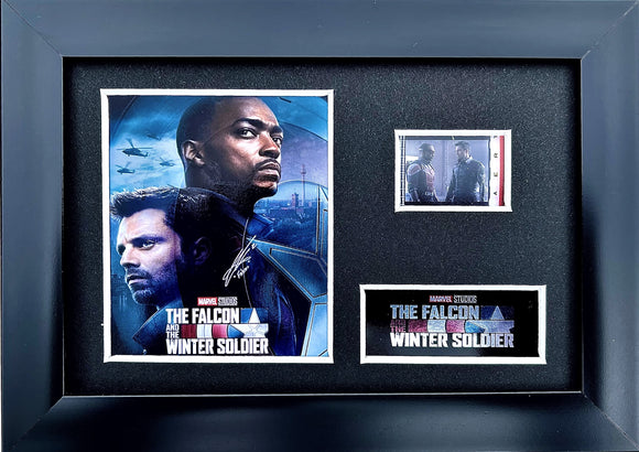 The Falcon and the Winter Soldier S2 35mm Framed Film Cell Display - Cast Signed