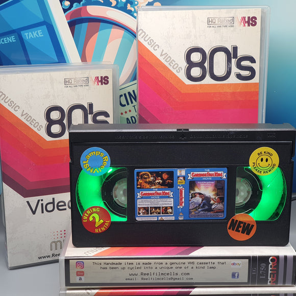 The Garbage Pail Kids Retro VHS Lamp