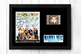 Mamma Mia Here We Go Again 35mm Framed Film Cell Display - Cast Signed