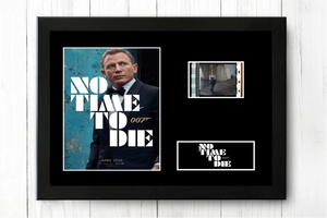 No Time To Die 35mm Framed Film Cell Display