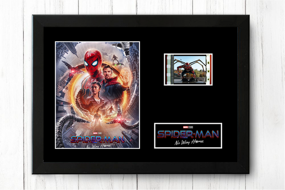 Spiderman No Way Home 35mm Framed Film Cell Display