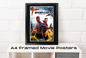 Spider-Man No Way Home - Autographed A4 Movie Poster