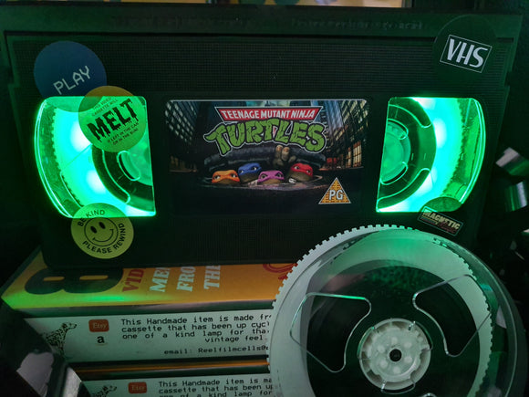 Teenage Mutant Ninja Turtles Retro VHS Lamp