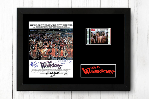 The Warriors 35mm Framed Film Cell Display