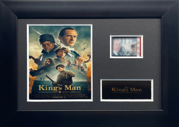 The Kings Man 35mm Framed Film Cell Display