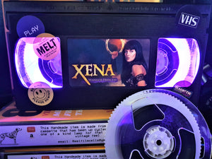 Xena Warrior Princess Retro VHS Lamp