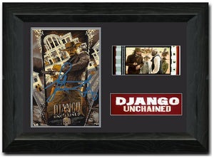 Django Unchained 35mm Framed Film Cell Display