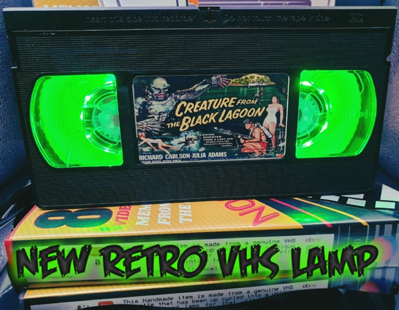 Creature from the Black Lagoon Retro VHS Lamp