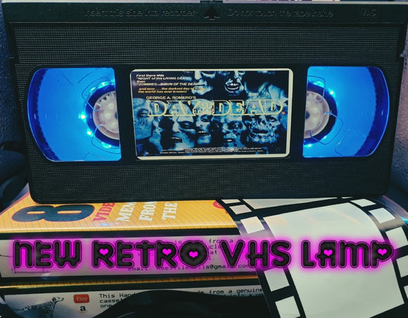 Day of the Dead Retro VHS Lamp