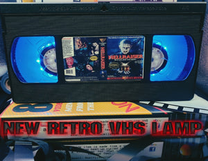 Hell raiser Horror Retro VHS Lamp