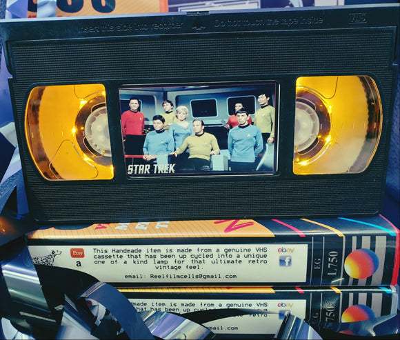 Star Trek Original Series S1 Retro VHS Lamp