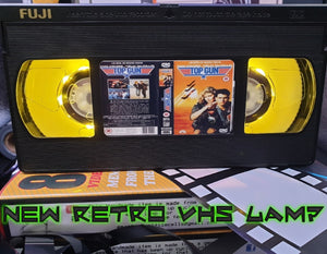 Top Gun Retro VHS Lamp