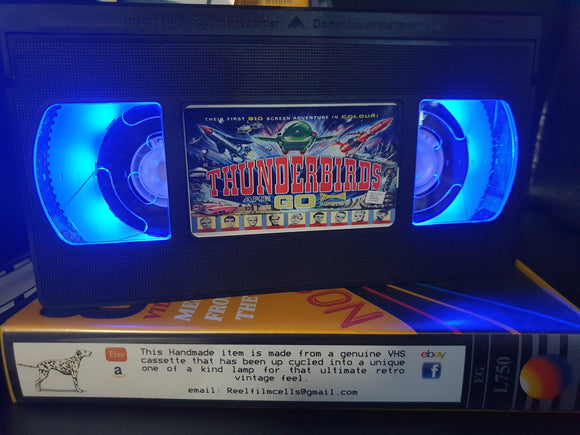 Thunderbirds Retro VHS Lamp