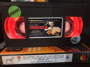 Dracula Retro VHS Lamp