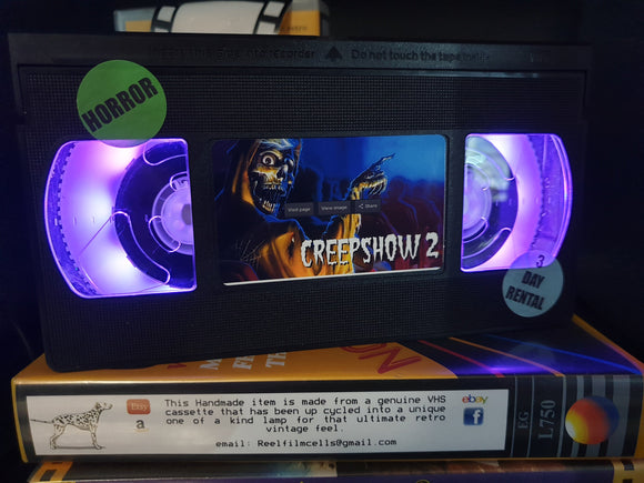 Creepshow 2 Retro VHS Lamp