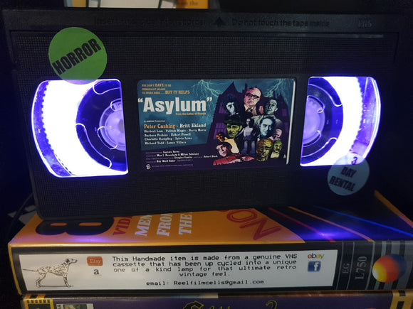 Asylum Retro VHS Lamp