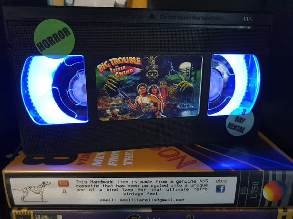 Big Trouble in Little China Retro VHS Lamp